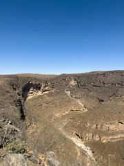 Tayq sinkhole in Salalah province, Southern Oman