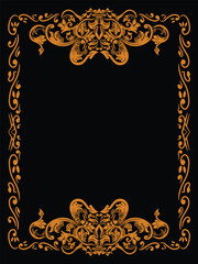 Premium Ornamental Frame with Filigree
