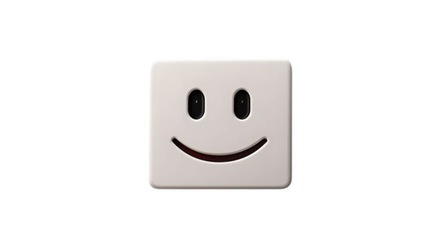 Bright light switch on white background for professional designs