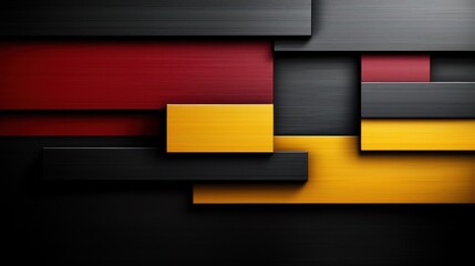 Fototapeta premium Abstract geometric shapes, layered design, modern, background. Possible use for website or app design