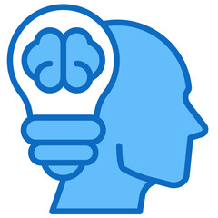 Initiative Blue Fill, Creative Thinking and Idea Generation