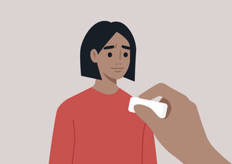A young character fades as they are being erased by cancel culture, shifting online norms, and the emotional process of being forgotten—blurring identity, memory, and social rejection