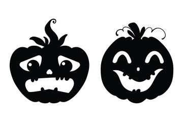 Halloween Event with Spooky Pumpkin Expressions

