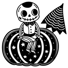 vector illustration of a motorcycle