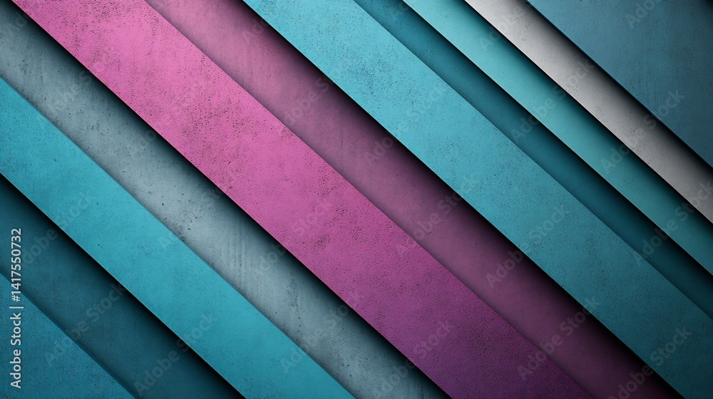 Poster diagonal spectrum with a blend of retro colors and textured surface