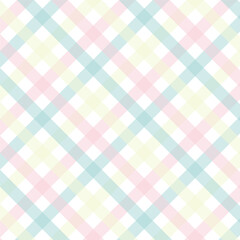 Fototapeta premium Gingham seamless pattern.Checkered tartan plaid repeat pattern.Geometric vector illustration background wallpaper.