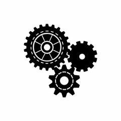 creative details Gear/settings icon Vector Illustration 