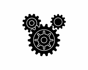 creative details Gear/settings icon Vector Illustration 