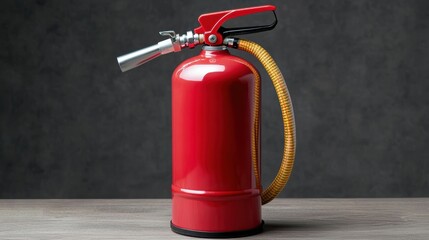 Fire safety equipment workplace product photography indoor close-up essential fire prevention tools