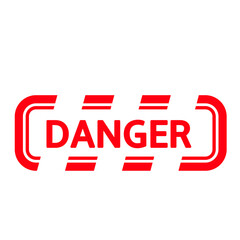 danger sign illustration sign