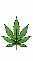 Intricate Cannabis Illustrations: Exploring Hemp, Marijuana, Buds, Leaves & Artistic Techniques
