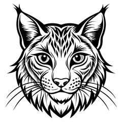 Download Lynx Vector Silhouette Art And Illustration  Eps File For Design.