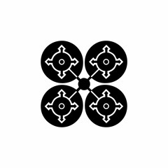 creative details  Network nodes icon Vector Illustration 