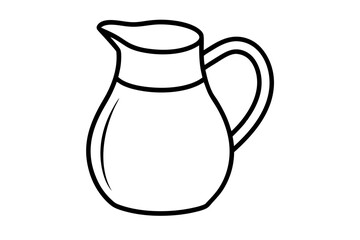 Milk Jug Line Art