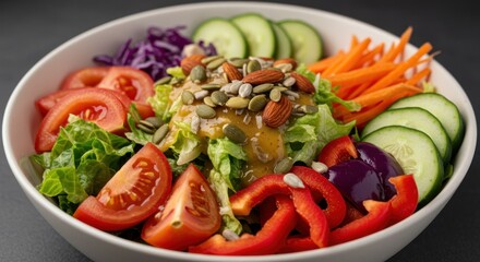 Healthy Salad Bowl Photo
