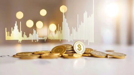 Cryptocurrency investment trends global financial market infographic digital space economic insights