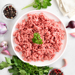 Raw minced meat