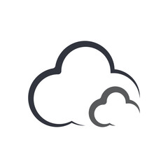 Cloud Logo Template Icon