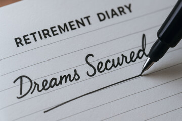 Obraz premium Retirement planning is essential for fulfilling life with insurance ensuring dreams secured for future