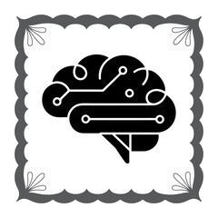 Digital Neural Pathways Icon
