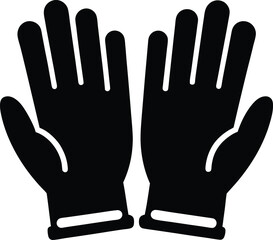 batting gloves silhouette