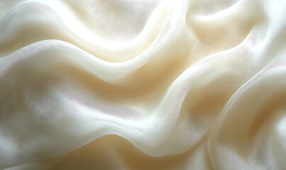 Fototapeta premium Cream fabric texture