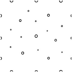 Abstract Rings and Dots Seamless Design Pattern