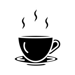 coffee icon on white background