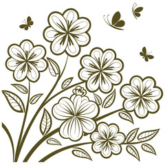 seamless floral background