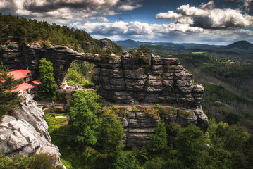 Brama Pravcicka Czeska Szwajcaria © Robert