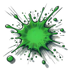 green abstract background