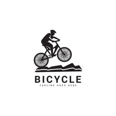 Bicycle Logo Design Inspiration Vector Template