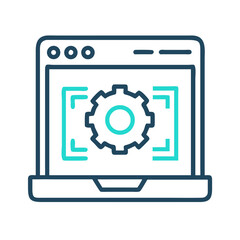 API Monitor Icon Representing Interface Integration and System Connectivity