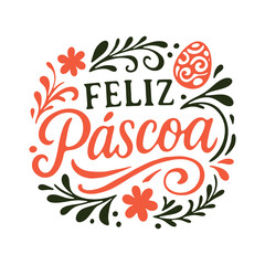 Letras Feliz Páscoa em Português Brasileiro	