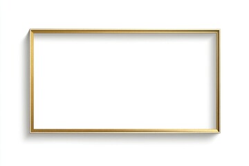 Gold Frame, Empty Display