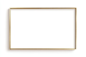 Empty Gold Picture Frame (1)