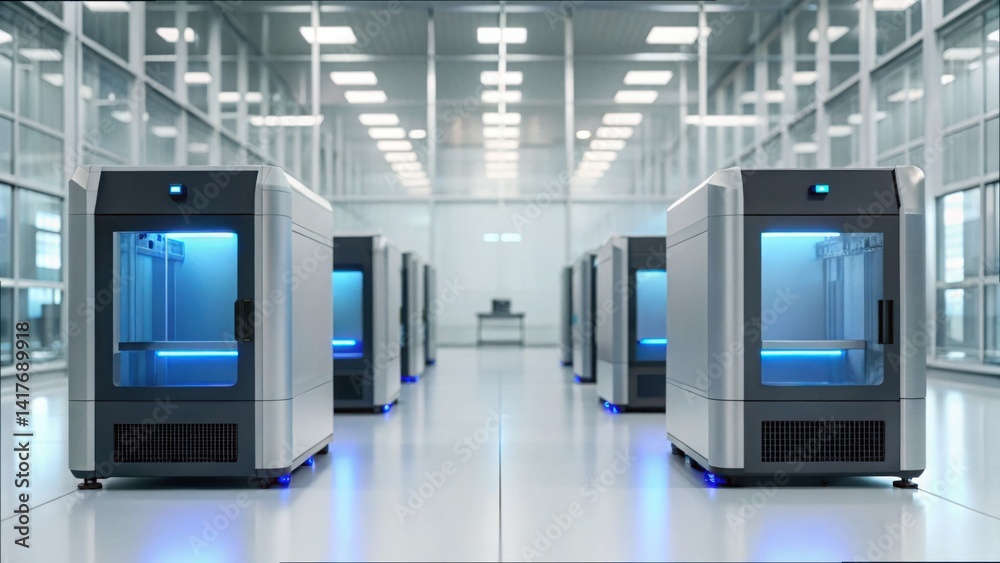 Poster Advanced Lab with Active Machines in a Modern Tech Environment