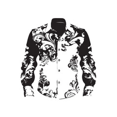 batik clothes vector