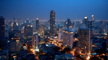 Fototapeta premium Capturing city night scenes background.