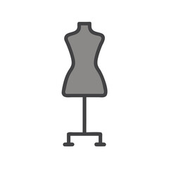 dress, form, stand, base, mannequin, fashion, clothing, apparel, design, display, garment, tailoring, outfit, style, couture, sewing, fashionicon, dressicon, fashiondisplay, clothingicon, outfiticon, 