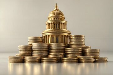 The dependence of government and politics on gold and money