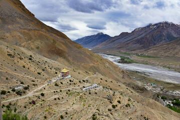 high mountain landscape