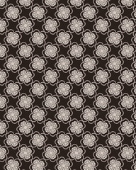 Old Wallpaper Scrapbook Paper with vintage floral motifs