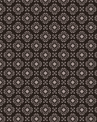 Old Wallpaper Scrapbook Paper with vintage floral motifs