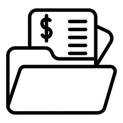 Diamond Vector Line icon Design