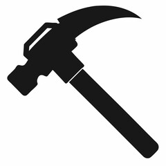 Claw Hammer silhouette icon