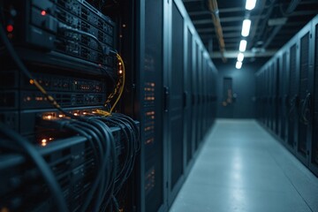 Power Cable Management System in Data Center