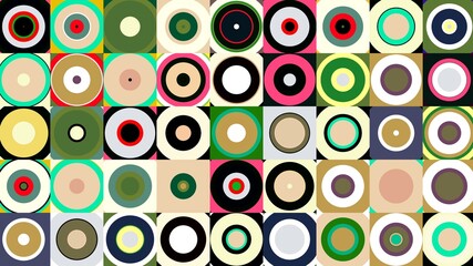 circle motif, circle pattern, symmetrical, circle lines, wall wallpaper, HD