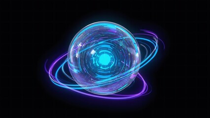 Glowing Orb of Energy