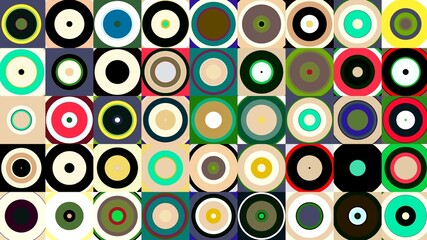 circle motif, circle pattern, symmetrical, circle lines, wall wallpaper, HD